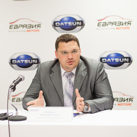Открытие автосалона Datsun 2014 Омск