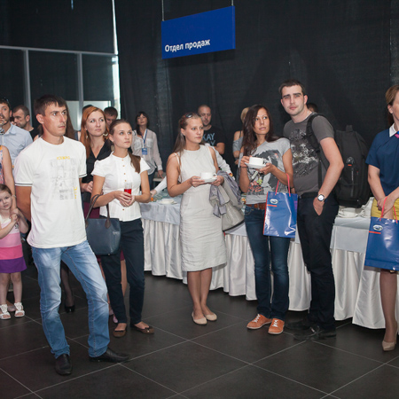 Datsun showroom opening 2014 Омск