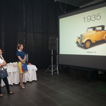 Открытие автосалона Datsun 2014 Омск