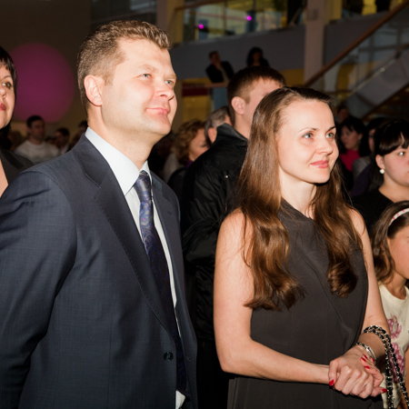 Nissan showroom opening — Oleg Borisov 2012 Омск