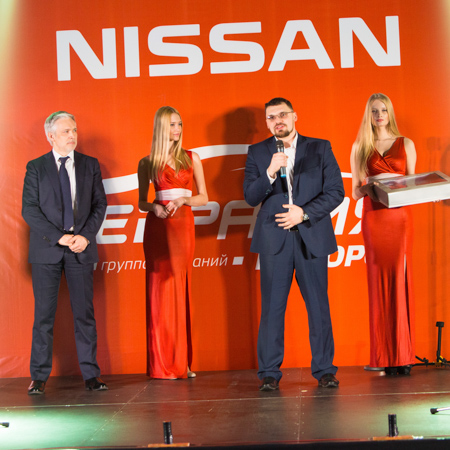 The second Nissan showroom opening — Oleg Borisov 2016 Омск