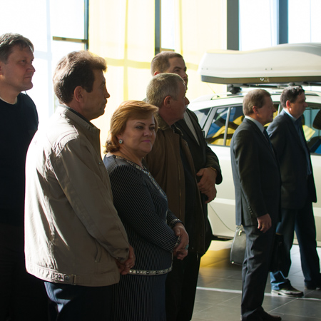 Renault dealership opening — Oleg Borisov 2013 Омск